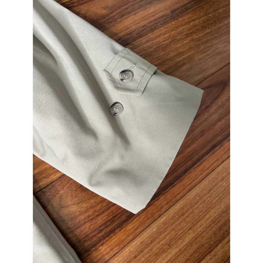 Vtg‎ Raintamer Big Tall Beige lined Trench Coat Menswear Style Overcoat Size 50 - Picture 7 of 9
